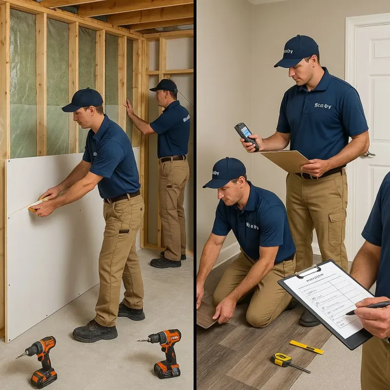 Repairs and Reconstruction process in Melrose Park, IL